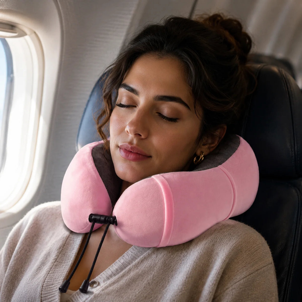 Almohada Cervical de Viaje | Soporte Ergonómico en Memory Foam